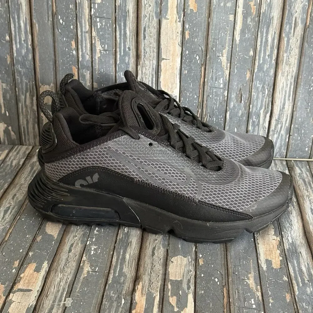Nike Air Max 2090 Low Black Wolf Grey - CJ4066-001 Youth 5